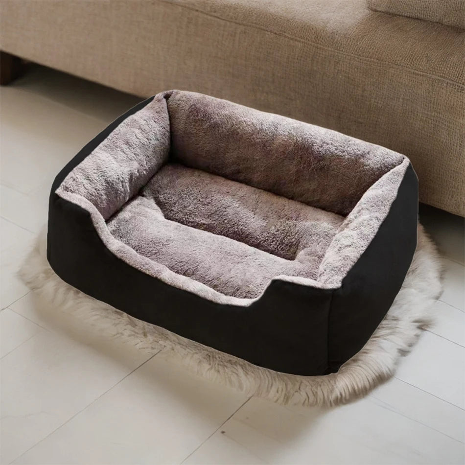 Cat Bed Pet Cushion for Cats, Kittens, Dogs – Comfortable House, Basket, and Habitat Accessories