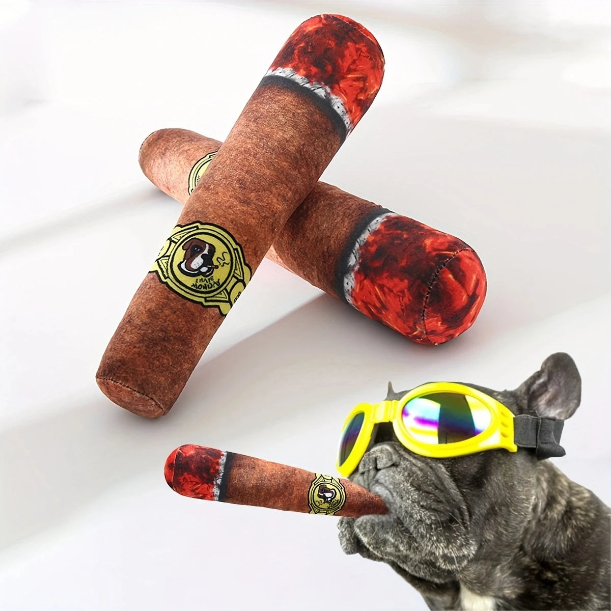 Simulation Cigar Chew Toy for Pets – Durable Molar Toy to Relieve Boredom