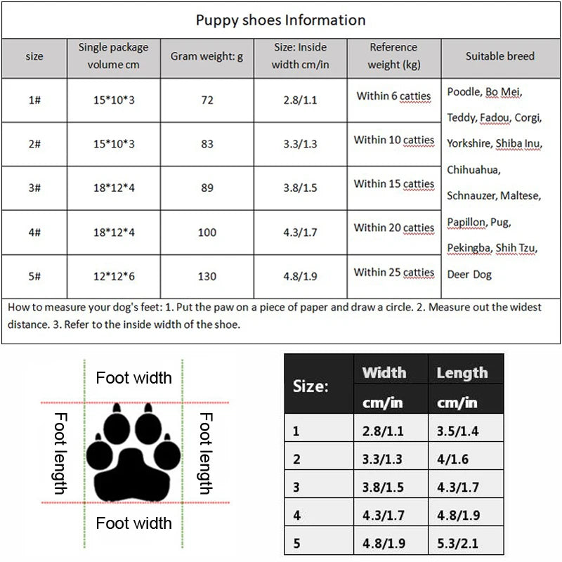 Warm Dog Shoes with Non-Slip Soles – Plush Protective Paw Booties