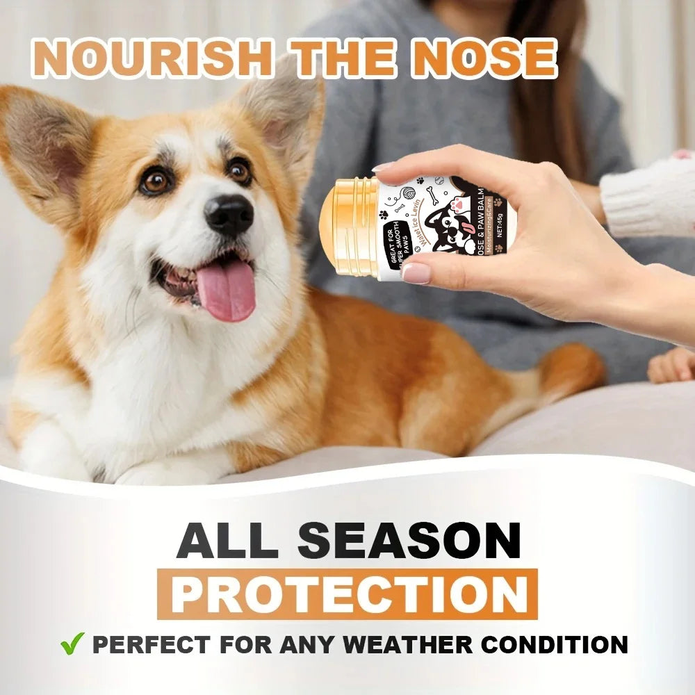 Lick-Safe Dog Paw Balm & Snout Soother – Moisturizing, Prevents Cracks & Wounds
