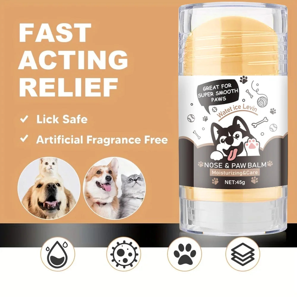 Lick-Safe Dog Paw Balm & Snout Soother – Moisturizing, Prevents Cracks & Wounds