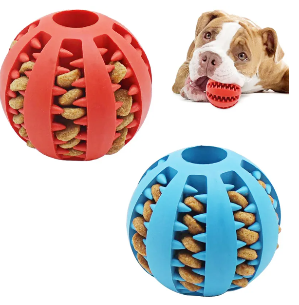 Dog Ball Toys for Small Dogs Interactive Elasticity (5cm)