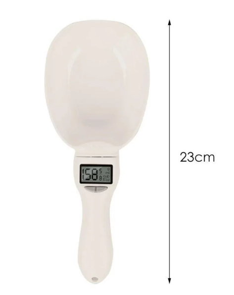 Pet Food Measuring Scoop Electronic Dog Cat Food Measuring Cup Digital