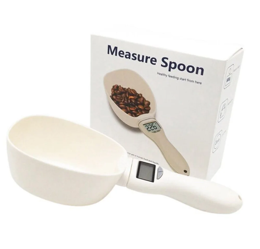 Pet Food Measuring Scoop Electronic Dog Cat Food Measuring Cup Digital