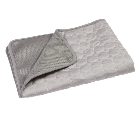 Cooling Summer Dog Mat for Dogs & Cats – Breathable, Washable Pet Bed