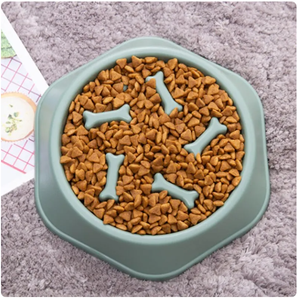 Slow Feeder Dog Bowl Anti-Choking