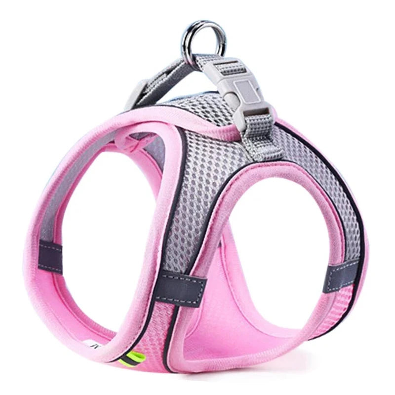 Reflective Adjustable Pet Harness Vest for Small & Medium Dogs Cats