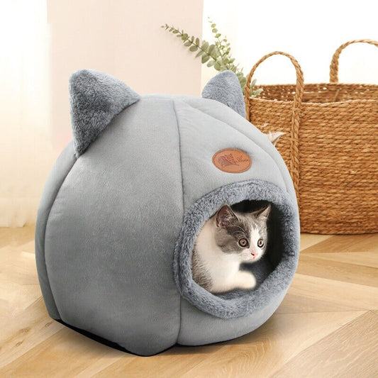 New Deep Sleep Comfort In Winter Cat Bed Iittle Mat Basket Small Dog House