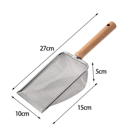 Cat Litter Spoon Supplies Mesh Screen Fecal Spoon Cat Litter Sifter Scooper