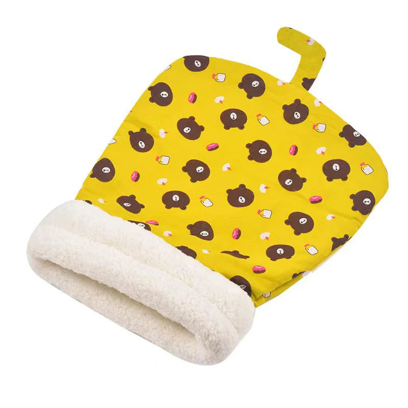 Warm Cat Sleeping Bag - Soft Tunnel Bed & Closed Pet House for Cats (2.5-7kg)
